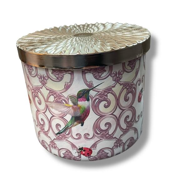 Bath & Body Works Hummingbird Tea Cake Wick Candle Batter Cinnamon Pecan 14.5 oz - Picture 7 of 10